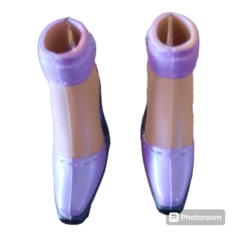 My Scene Barbie Doll Madison Shoes Purple Dressy Shoes